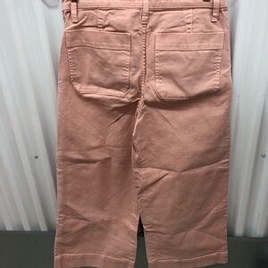 Madewell Peach Cropped Jeans Size 27